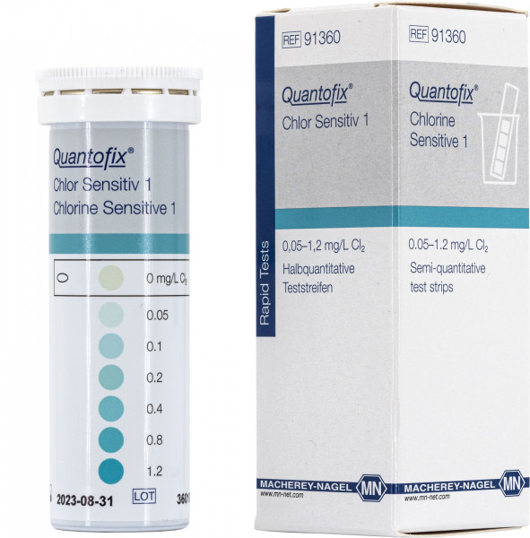 QUANTOFIX® teststrimler Chlorine Sensitive 1